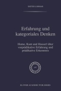 Cover-Bild zum Titel 'Erfahrung und Kategoriales Denken' von 'Dieter Lohmar'
