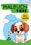 Cover-Bild zum Titel 'Malbuch Tiere' von 'Tatjana Dobslaw, Anna Piok'