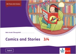Cover-Bild zum Titel 'Mein Anoki-Übungsheft. Comics und Stories. Arbeitsheft 3.-4. Schuljahr' von ''
