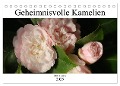 Geheimnisvolle Kamelien (Tischkalender 2025 DIN A5 quer), CALVENDO Monatskalender - Gisela Kruse