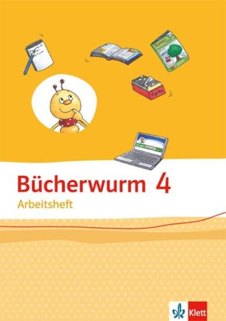 Bücherwurm Sprachbuch 4. Ausgabe Berlin, Brandenburg, Mecklenburg-Vorpommern, Sachsen, Sachsen-Anhalt, Thüringen - 