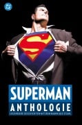 Cover-Bild zum Titel 'Superman Anthologie (Neuausgabe)' von 'Jerry Siegel, Dan Jurgens, Frank Miller, Joe Kelly, Doug Mahnke'