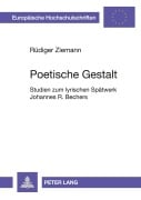Cover-Bild zum Titel 'Poetische Gestalt' von 'Rüdiger Ziemann'