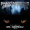 Cover-Bild zum Titel 'Phantastische Geschichten, Dr. Moreau, Teil 2' von 'H. G. Wells'