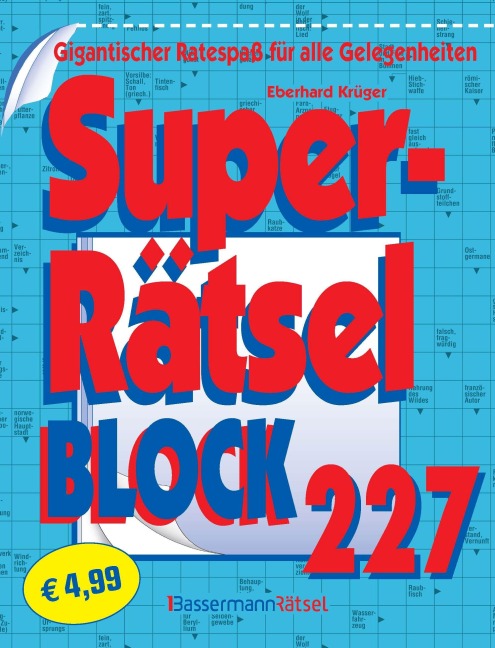 Superrätselblock 227 (5 Exemplare à 4,99 EUR) - Eberhard Krüger