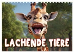 Cover-Bild zum Titel 'Lachende Tiere (Wandkalender 2026 DIN A3 quer), CALVENDO Monatskalender' von ''
