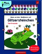 Cover-Bild zum Titel 'Mein erster Malblock mit Glitzersteinchen - Tierfreunde' von ''