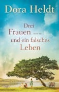 Cover-Bild zum Titel 'Drei Frauen und ein falsches Leben' von 'Dora Heldt'