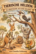 Cover-Bild zum Titel 'Tierische Helden' von 'Claudia Feltkamp'