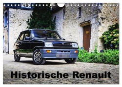 Cover-Bild zum Titel 'Historische Renault (Wandkalender 2027 DIN A4 quer), CALVENDO Monatskalender' von '(C) By Insideportugal'