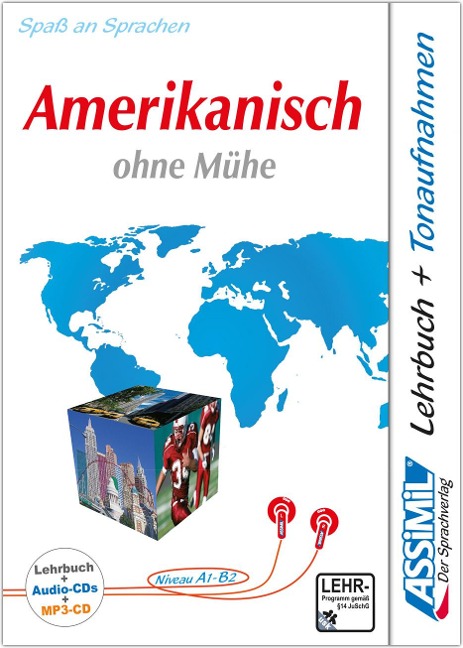 ASSiMiL Amerikanisch ohne Mühe - Audio-Plus-Sprachkurs - Niveau A1-B2 - 