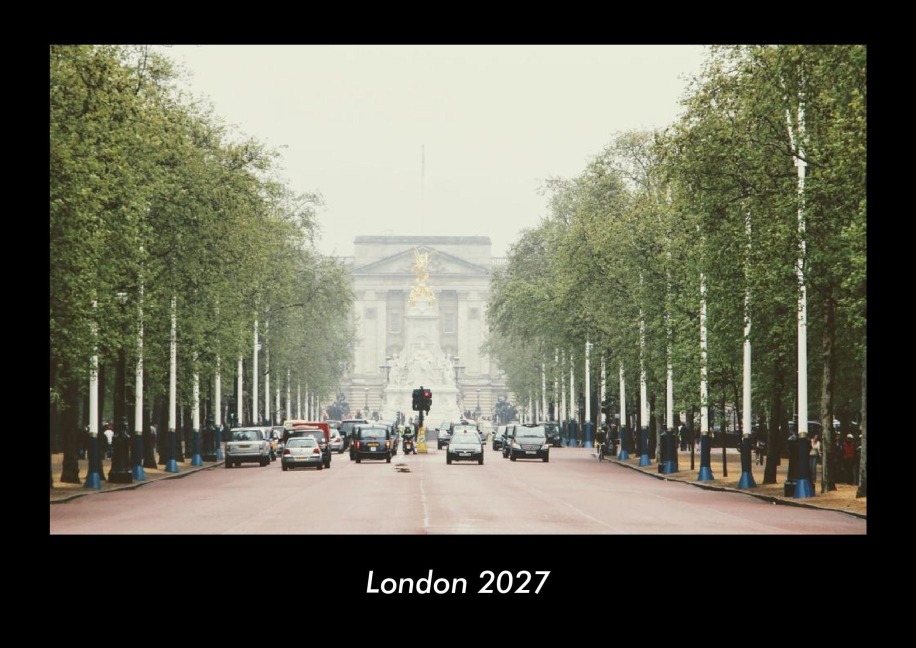 London 2027 Fotokalender DIN A3 - Tobias Becker