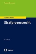 Cover-Bild zum Titel 'Strafprozessrecht' von 'Heribert Ostendorf, Janique Brüning'