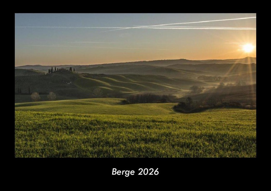 Berge 2026 Fotokalender DIN A3 - Tobias Becker