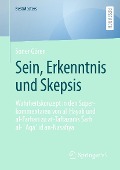 Cover-Bild zum Titel 'Sein, Erkenntnis und Skepsis' von 'Soner Gören'