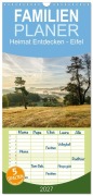 Cover-Bild zum Titel 'Familienplaner 2027 - Heimat Entdecken - Eifel mit 5 Spalten (Wandkalender, 21 x 45 cm) CALVENDO' von 'Alexander Ludwig'
