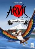 Cover-Bild zum Titel 'Arvil, der kleine Falke - Die Weltmeisterschaft' von 'Thomas Forat'