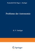 Cover-Bild zum Titel 'Probleme der Astronomie' von 'Hans Kienle'