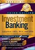 Cover-Bild zum Titel 'Investment Banking' von 'Joshua Rosenbaum, Joshua Pearl'
