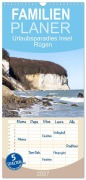 Cover-Bild zum Titel 'Familienplaner 2027 - Urlaubsparadies Insel Rügen mit 5 Spalten (Wandkalender, 21 x 45 cm) CALVENDO' von 'Solveig Rogalski'