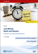 Cover-Bild zum Titel 'Last Minute Recht und Steuern' von 'Kirsten Runge'
