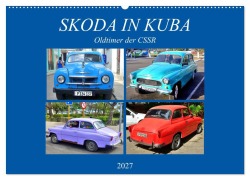 Cover-Bild zum Titel 'SKODA IN KUBA - Oldtimer der CSSR (Wandkalender 2027 DIN A2 quer), CALVENDO Monatskalender' von 'Henning von Löwis of Menar'