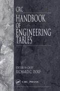 Cover-Bild zum Titel 'CRC Handbook of Engineering Tables' von 'Richard C. Dorf'