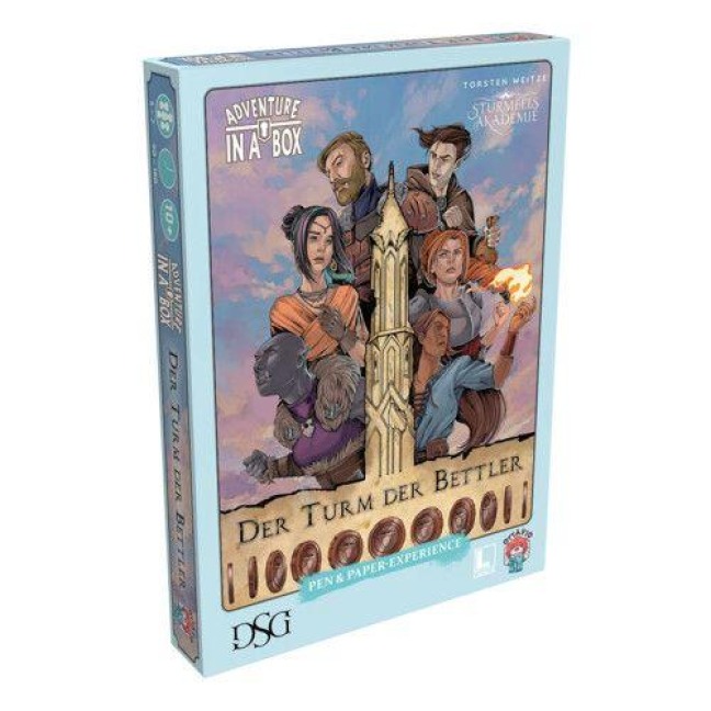 Adventure in a Box: Sturmfels Akademie - Der Turm der Bettler - Johannes Kaub, Lena Mathiske