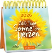 Cover-Bild zum Titel 'Mini-Wochenkalender 365 Tage Sonne im Herzen 2026' von ''