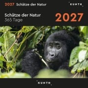 Cover-Bild zum Titel 'Schätze der Natur - KUNTH 365-Tage-Abreißkalender 2027' von ''
