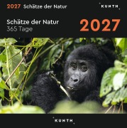 Cover-Bild zum Titel 'Schätze der Natur - KUNTH 365-Tage-Abreißkalender 2027' von ''