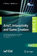 ArtsIT, Interactivity and Game Creation - 