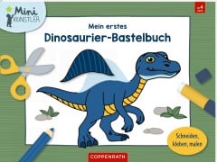 Cover-Bild zum Titel 'Mein erstes Dinosaurier-Bastelbuch' von ''