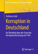 Cover-Bild zum Titel 'Korruption in Deutschland' von 'Karlhans Liebl'