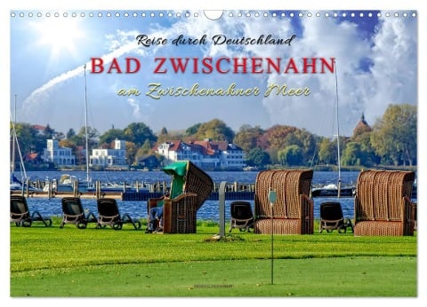 Reise durch Deutschland - Bad Zwischenahn am Zwischenahner Meer (Wandkalender 2024 DIN A3 quer), CALVENDO Monatskalender - Peter Roder