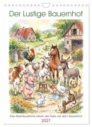 Cover-Bild zum Titel 'Der Lustige Bauernhof (Wandkalender 2027 DIN A4 hoch), CALVENDO Monatskalender' von 'Roland Brack'