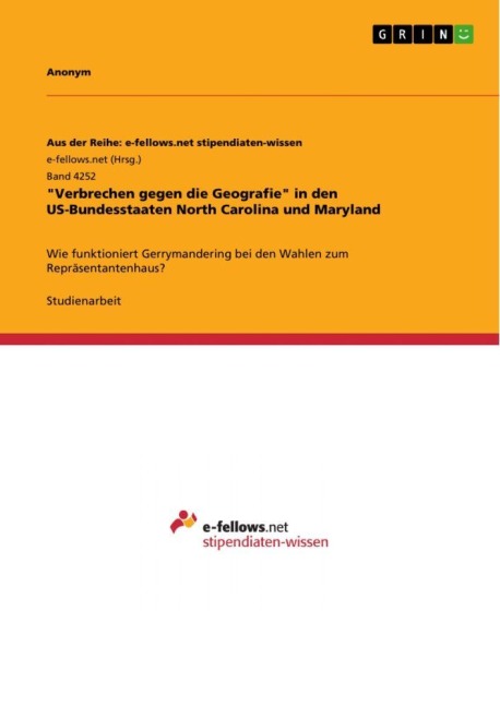 "Verbrechen gegen die Geografie" in den US-Bundesstaaten North Carolina und Maryland - Anonymous