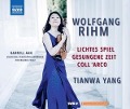 Cover-Bild zum Titel 'Gesungene Zeit/Lichtes Spiel/Coll'Arco' von 'Yang/Ang/Deutsche Staatsphilharmonie RP'