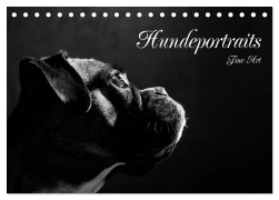 Cover-Bild zum Titel 'Hundeportraits Fine Art (Tischkalender 2026 DIN A5 quer), CALVENDO Monatskalender' von 'Jana Behr'