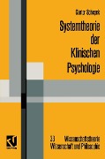 Cover-Bild zum Titel 'Systemtheorie der Klinischen Psychologie' von 'Günter Schiepek'