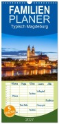 Cover-Bild zum Titel 'Familienplaner 2027 - Typisch Magdeburg mit 5 Spalten (Wandkalender, 21 x 45 cm) CALVENDO' von 'Stephan Schulz'