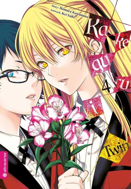 Kakegurui Twin 04 - Homura Kawamoto, Kei Saiki