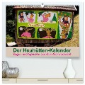 Der Heuhütten-Kalender (hochwertiger Premium Wandkalender 2024 DIN A2 quer), Kunstdruck in Hochglanz - Michael Weiler