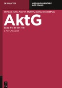 Aktiengesetz, §§ 147-149 - 