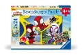 Cover-Bild zum Titel 'Kinderpuzzle 2x24 Teile - Spider-Man - Spidey und seine Super-Freunde' von ''