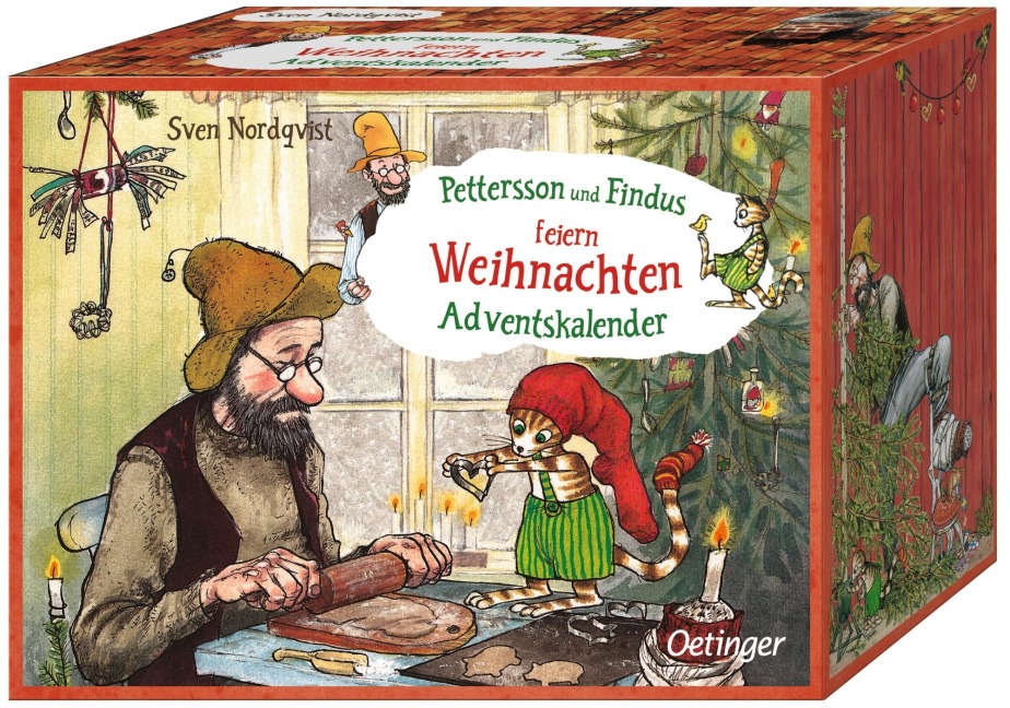 Pettersson und Findus feiern Weihnachten. Adventskalender - Sven Nordqvist