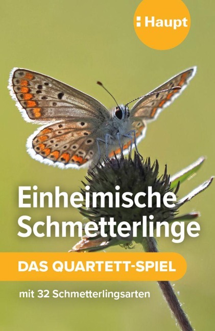 Einheimische Schmetterlinge - das Quartett-Spiel - Haupt Verlag