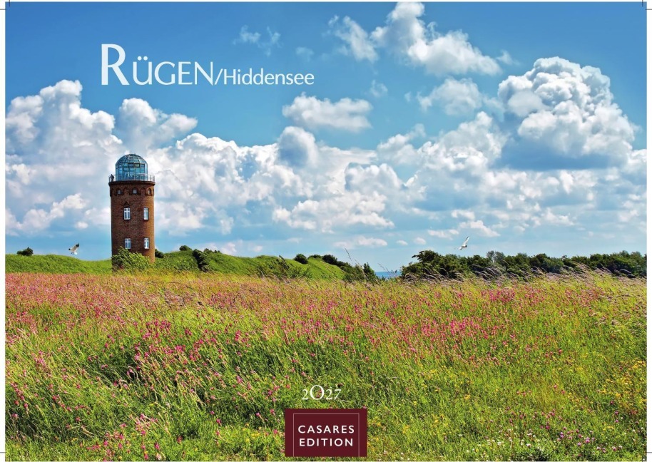 Rügen Kalender 2027 - Wandkalender | Fotokalender Deutschland 24x35cm |mit stimmungsvollen Bildern von Kreidefelsen, Stränden, Ostseebädern und Naturparadiesen - 