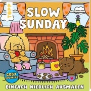 Cover-Bild zum Titel 'Cosy Coloring - Slow Sunday' von 'Sam Jayne'