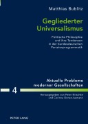 Cover-Bild zum Titel 'Gegliederter Universalismus' von 'Matthias Bublitz'